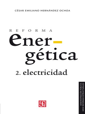 cover image of Reforma energética. Electricidad